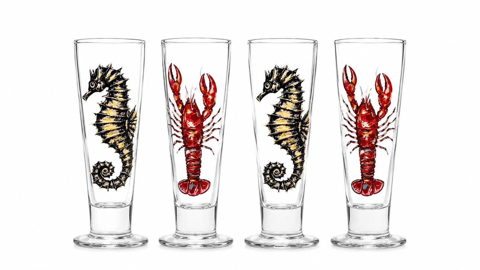 Cervecero set de 4
